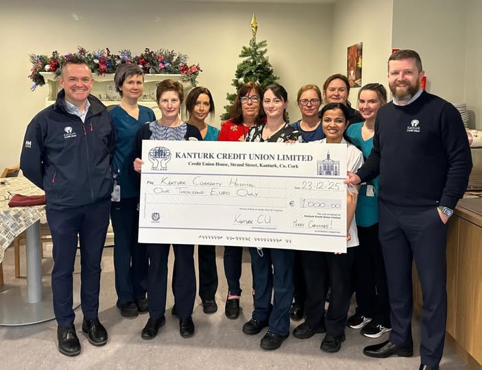 €1,000 for Kanturk Hospital in time for Christmas!