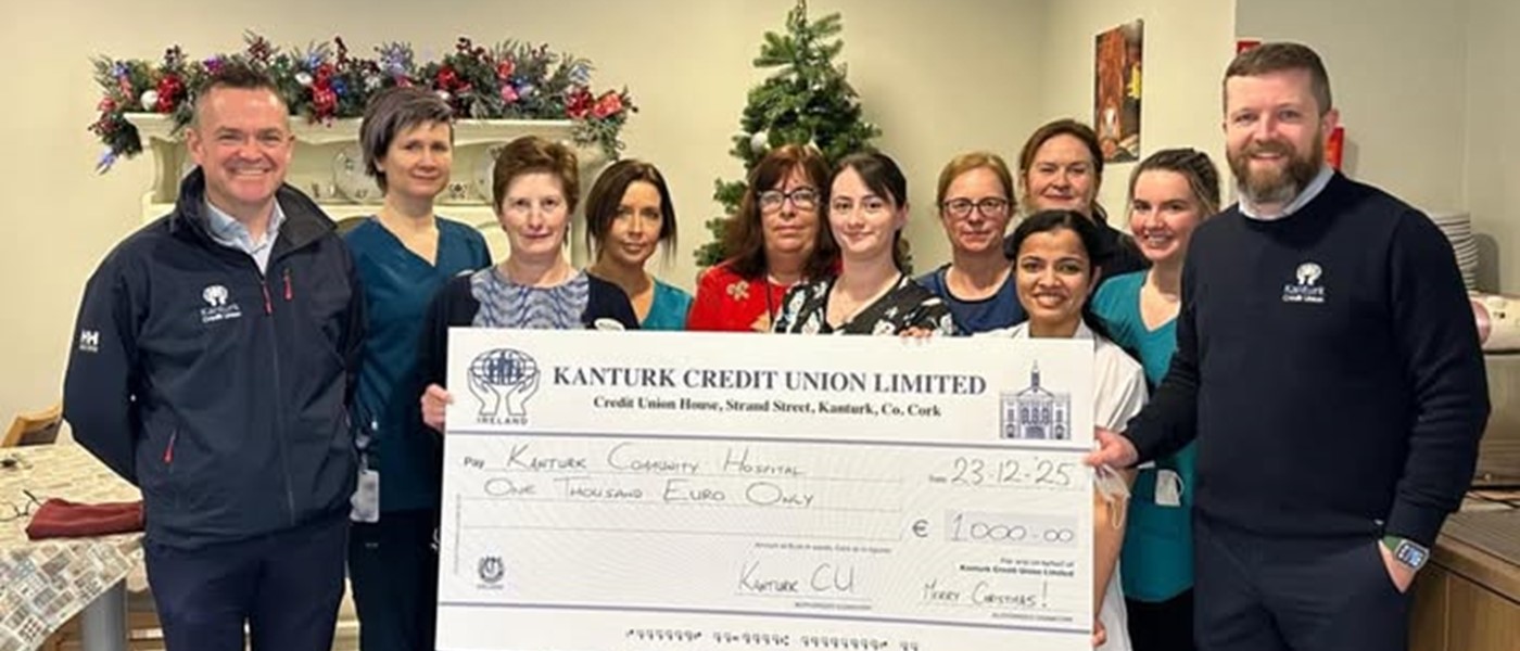 €1,000 for Kanturk Hospital in time for Christmas!