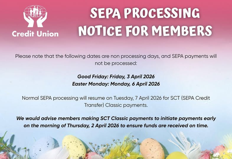 SEPA Notice for Easter Break!