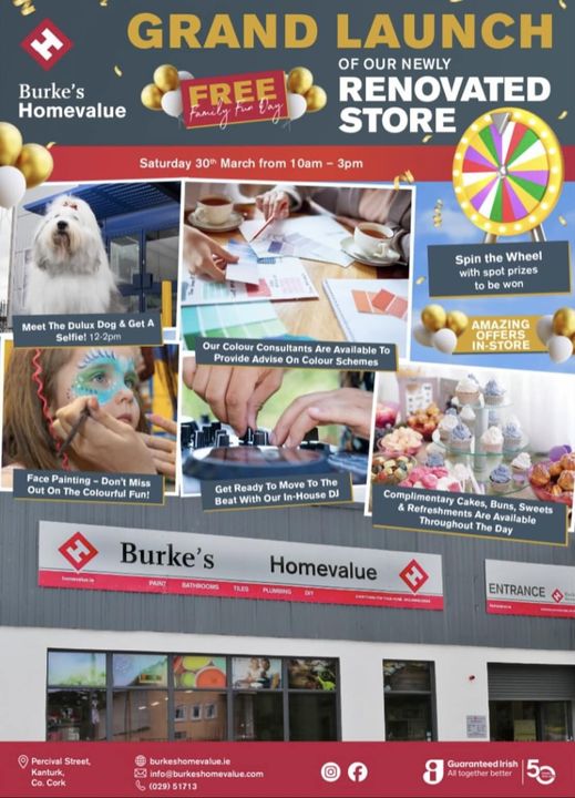 Burke's Relaunch Family Day!