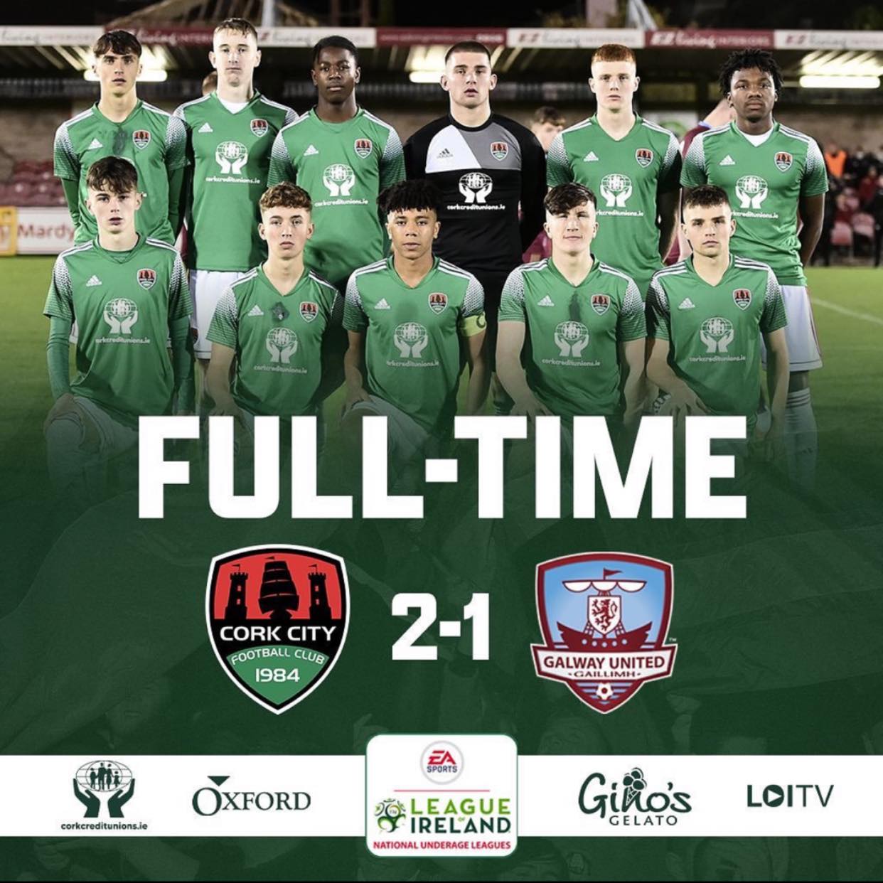 Well done Donnacha & Cork City
