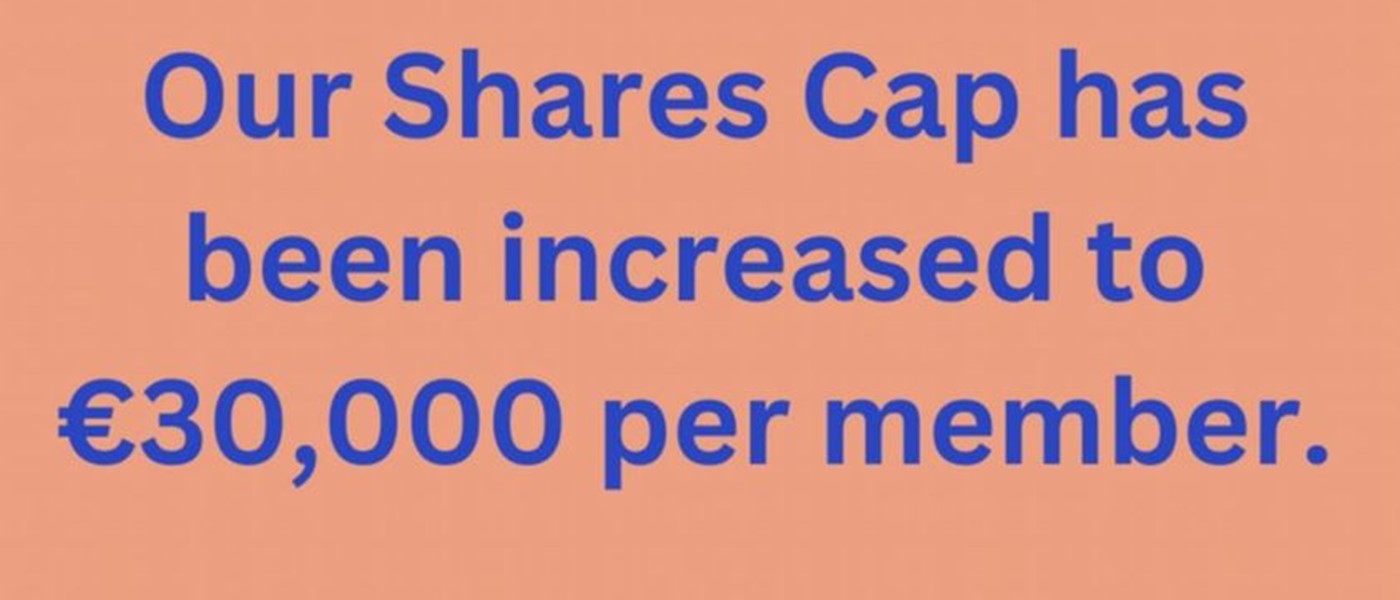 Shares Cap restored to €30,000 per member!