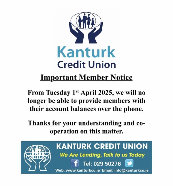 No More Balances over the phone!