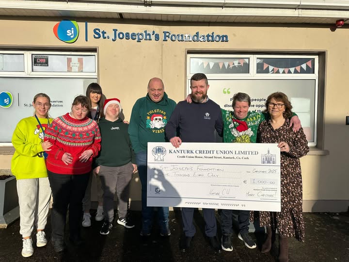 €1,000 for St Joseph's Foundation!