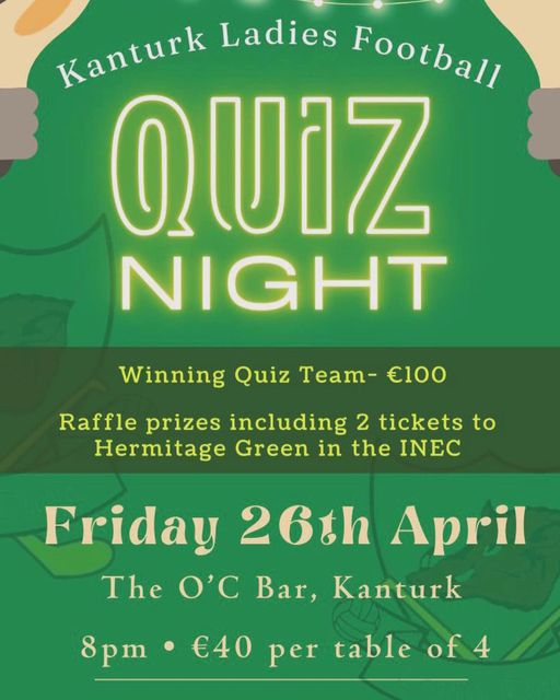 Support Kanturk Ladies Football Club!