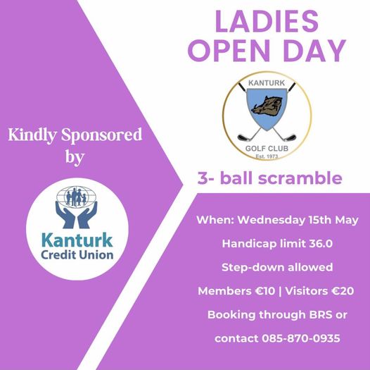 Kanturk Golf Club Ladies Open Day 2024!