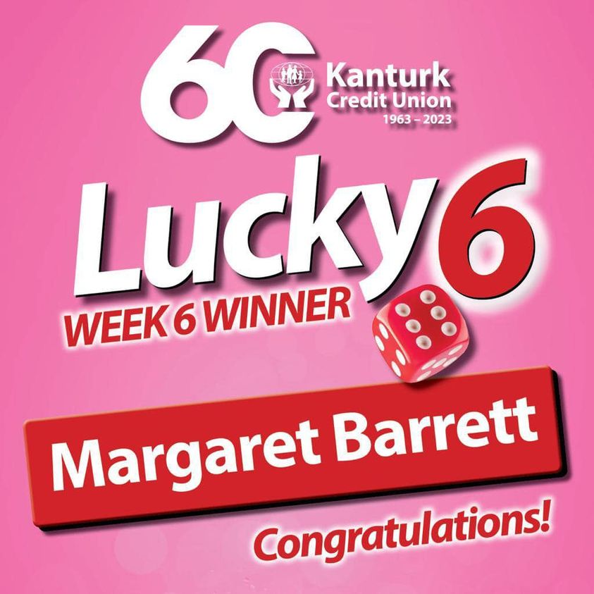 Lucky 6 Winner 6!