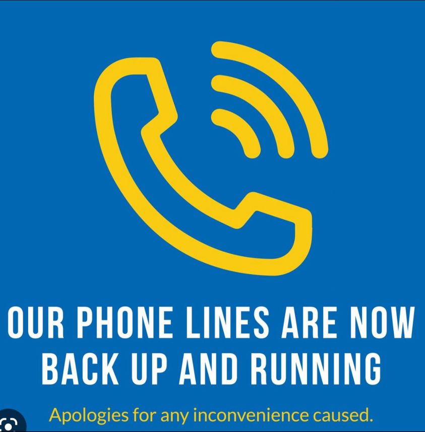 Phone Lines are back!