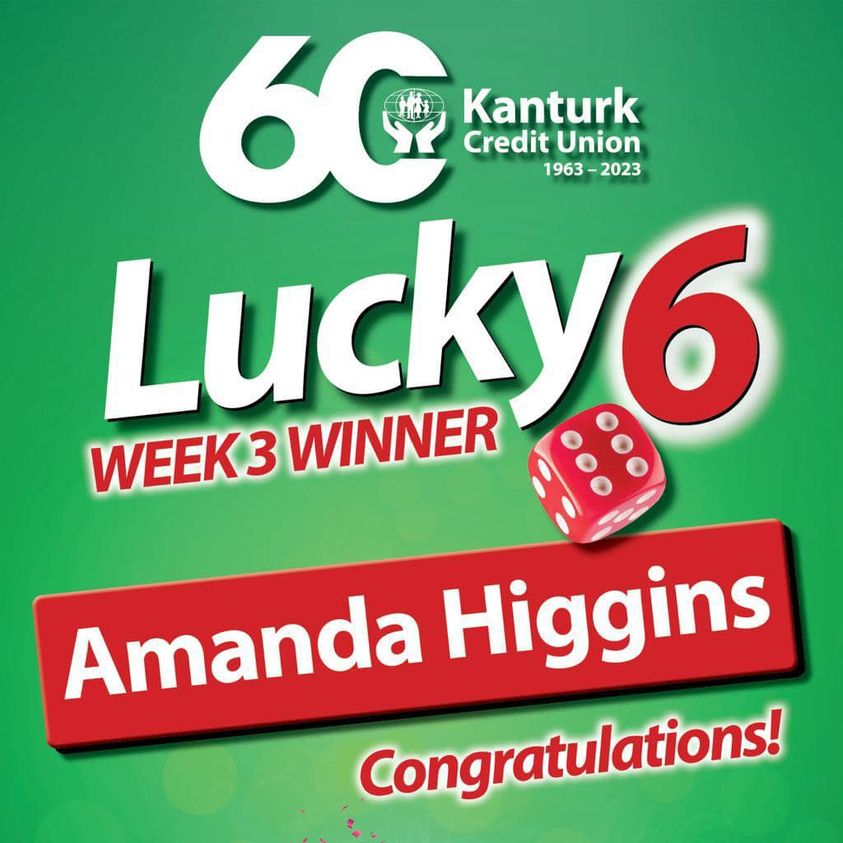 Lucky 6 Winner 3!
