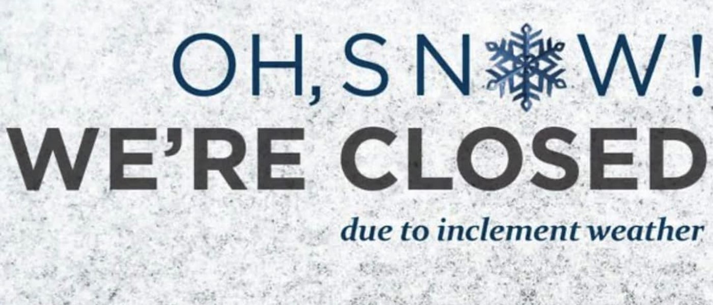 We Are Closed!