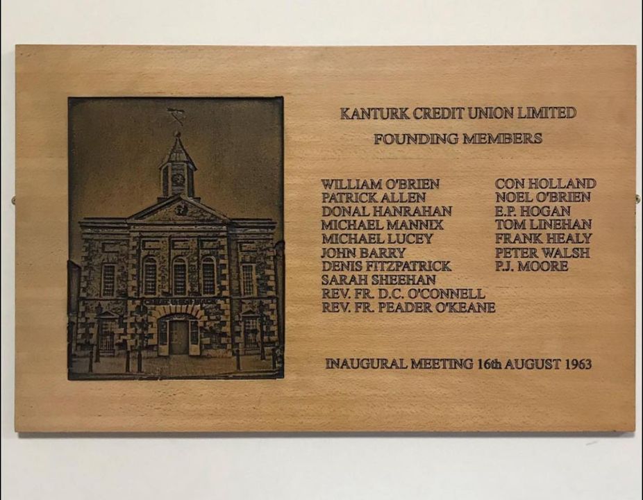 Happy Birthday Kanturk Credit Union!