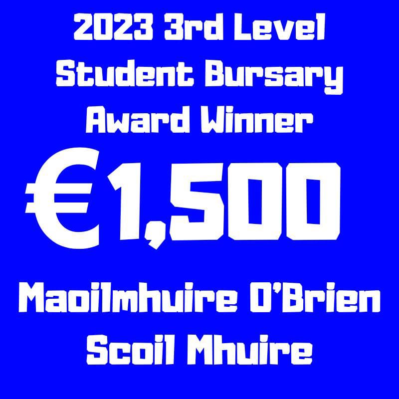 Student Bursary Winners 2023!