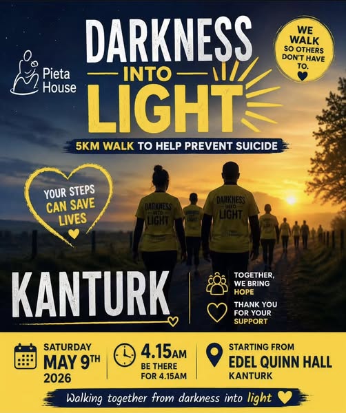 Darkness Into Light 2026!