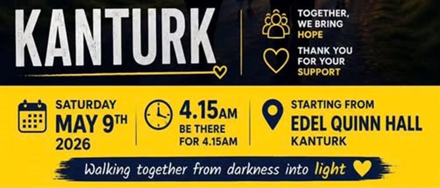 Darkness Into Light 2026!