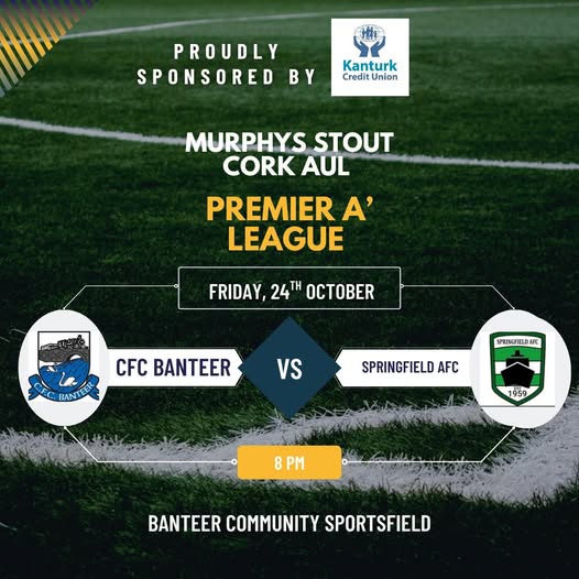 Best of luck to CFC Banteer for the 2025/2026 Season!